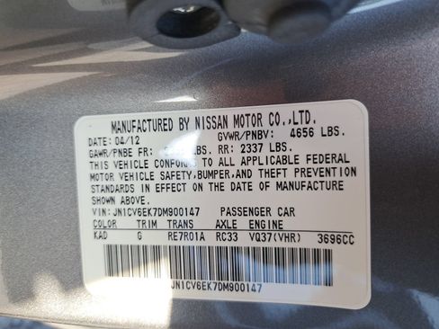 Used 2013 INFINITI G37 IPL RWD image 15