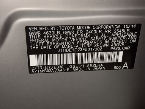 Used 2015 Lexus IS 350 w/ F-Sport Package image 27