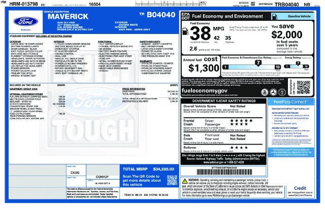New 2026 Ford Maverick XLT FWD image 32