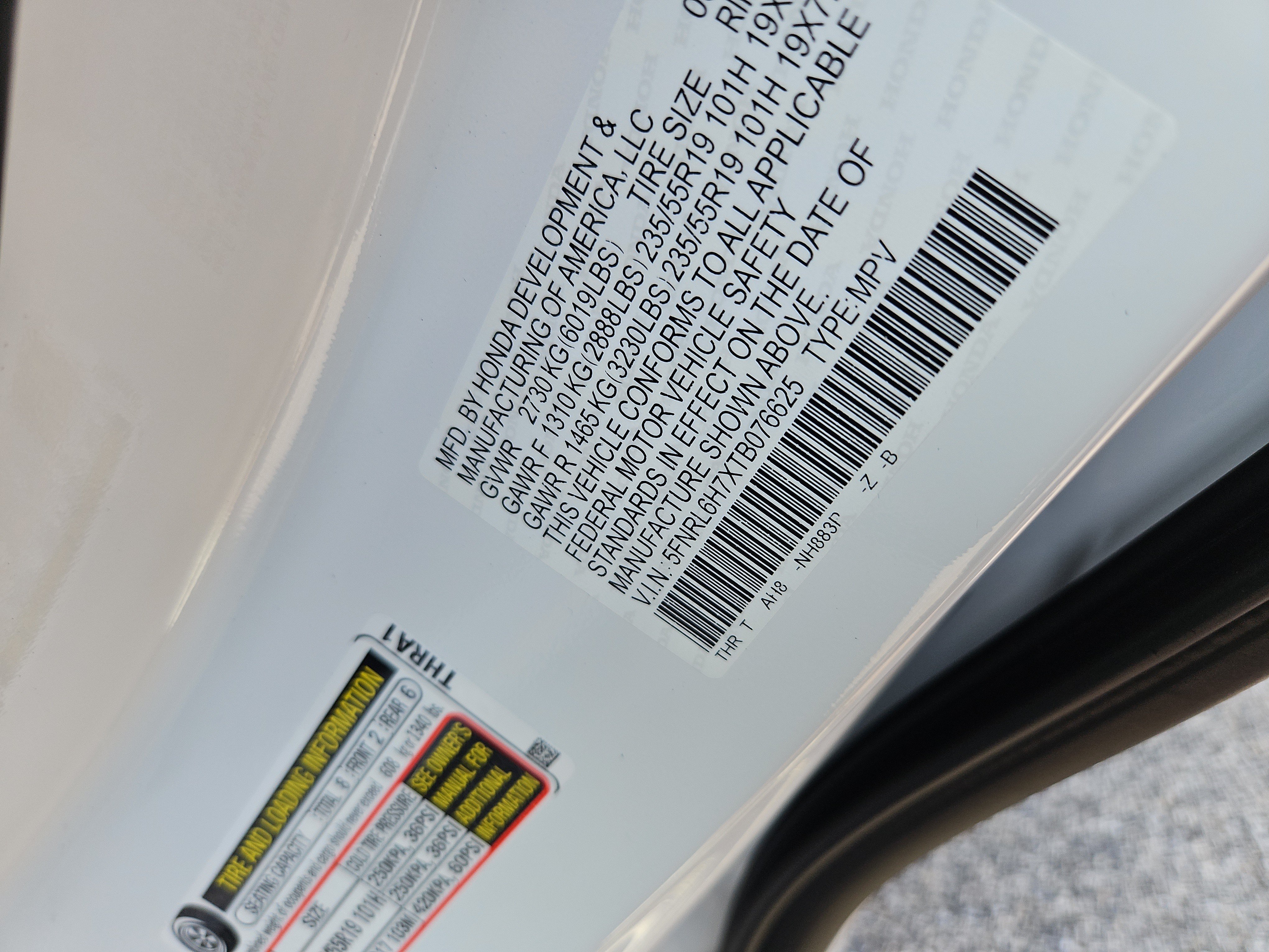 New 2026 Honda Odyssey Sport-L image 25