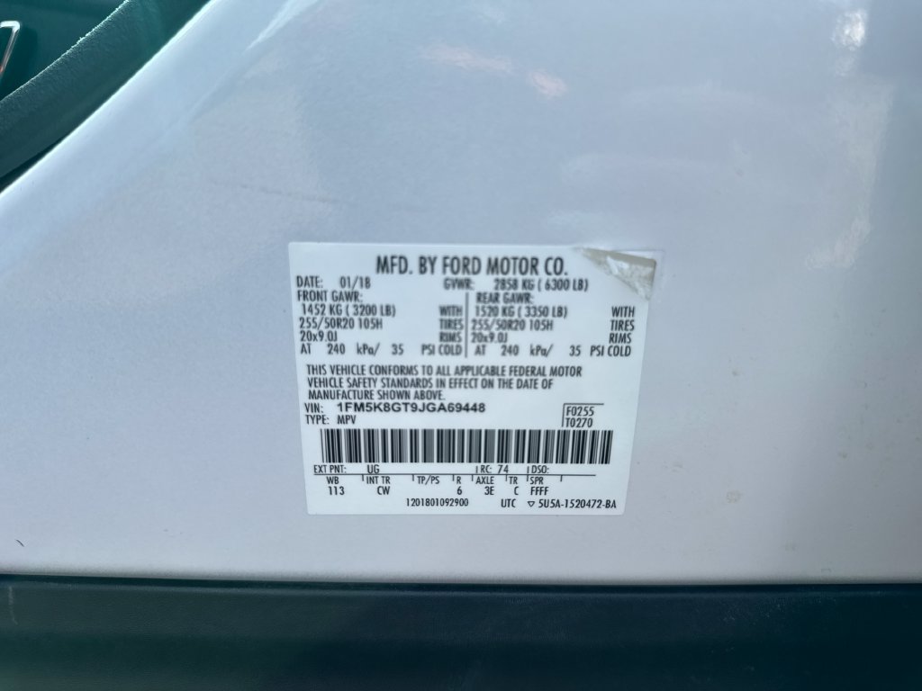Used 2018 Ford Explorer Sport AWD/4WD image 27