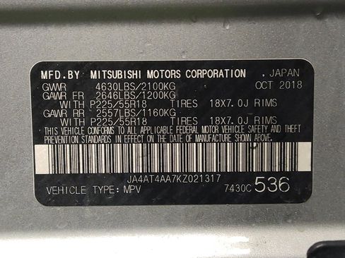 Used 2019 Mitsubishi Eclipse Cross LE image 33