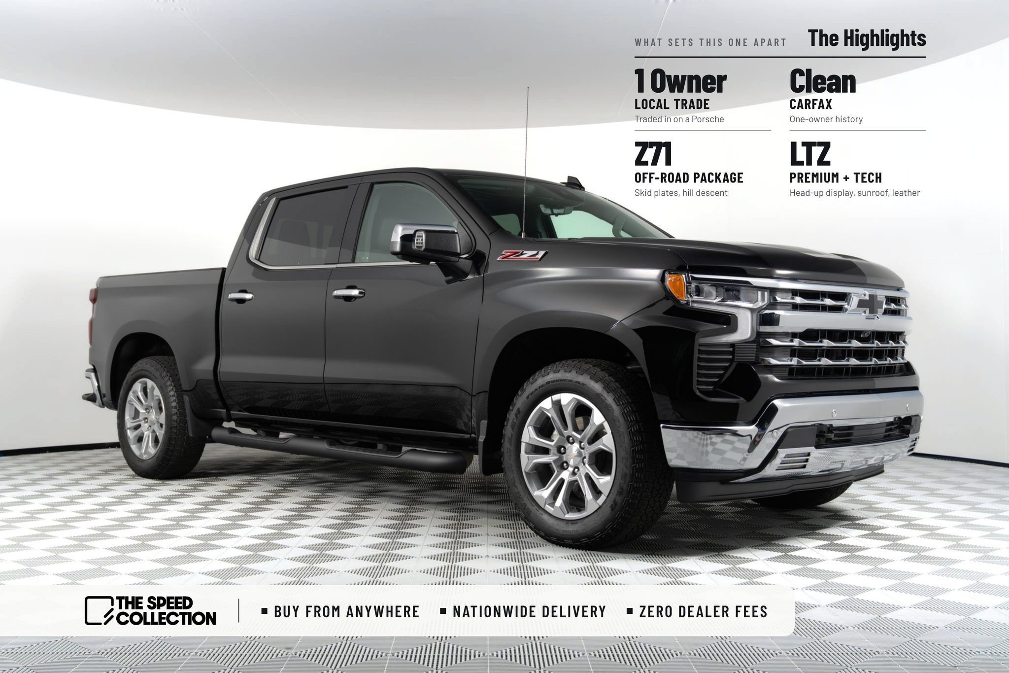 Used 2023 Chevrolet Silverado 1500 LTZ w/ LTZ Premium Package AWD/4WD image 1