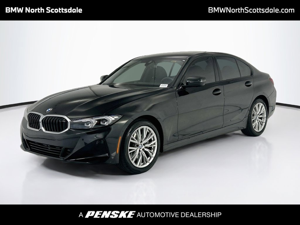 Certified 2023 BMW 330i Sedan w/ Premium Package RWD image 1