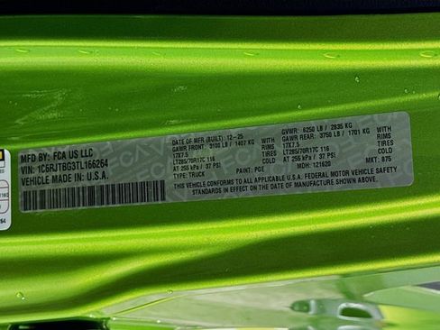 New 2026 Jeep Gladiator Rubicon w/ Safety Group image 33