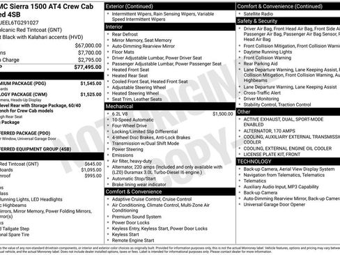 New 2026 GMC Sierra 1500 AT4 w/ AT4 Premium Package AWD/4WD image 1