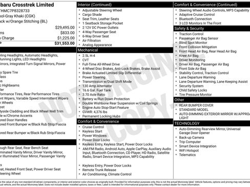 Used 2023 Subaru Crosstrek 2.5i Limited image 4