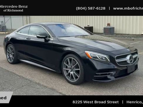 Certified 2018 Mercedes-Benz S 560 4MATIC Coupe image 4