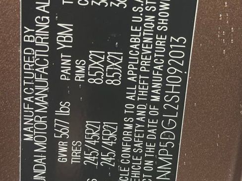 Certified 2025 Hyundai Santa Fe Calligraphy AWD/4WD image 10