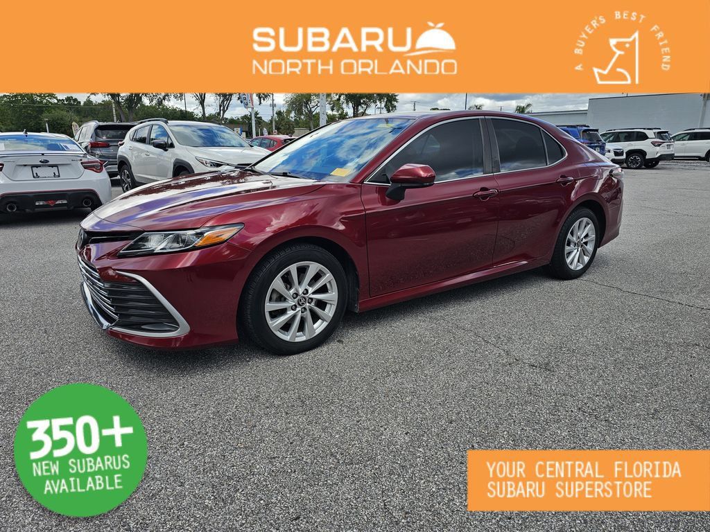 Used 2021 Toyota Camry LE FWD image 1