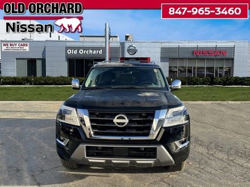 Used 2024 Nissan Armada Platinum w/ Captain's Chairs Package image 2