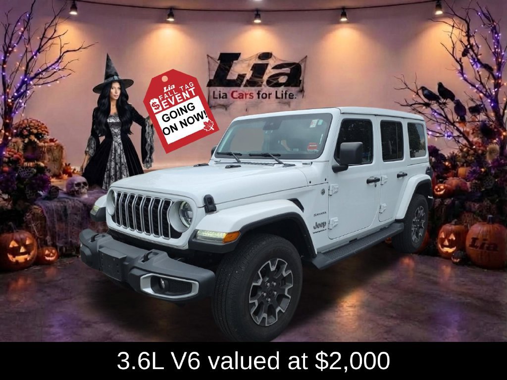 Used 2024 Jeep Wrangler Unlimited Sahara AWD/4WD image 4