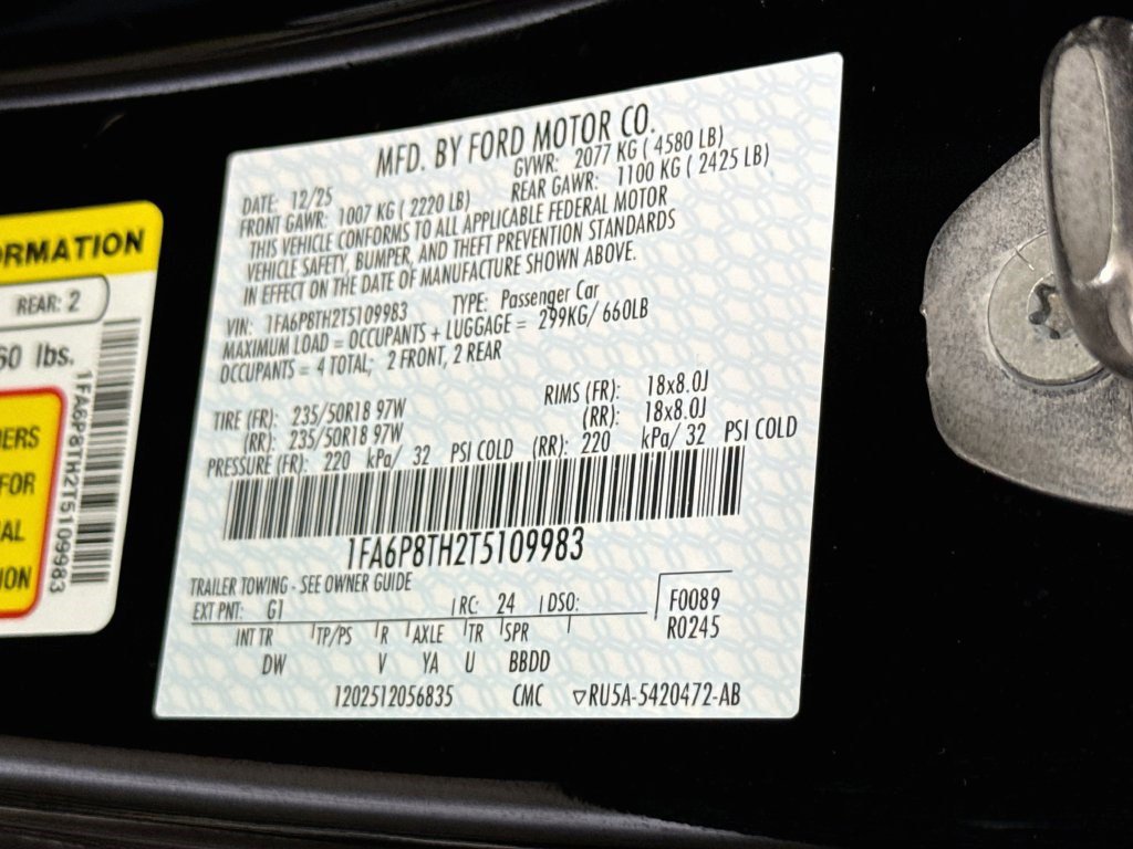 Used 2026 Ford Mustang Coupe RWD image 37