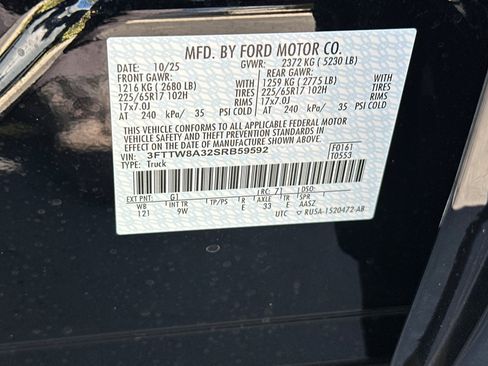 New 2025 Ford Maverick XL image 26