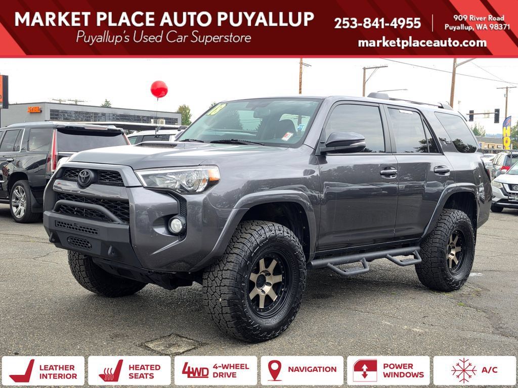 Used 2018 Toyota 4Runner TRD Off-Road Premium AWD/4WD image 1