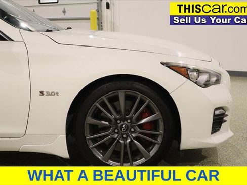 Used 2017 INFINITI Q50 Red Sport 400 RWD image 11