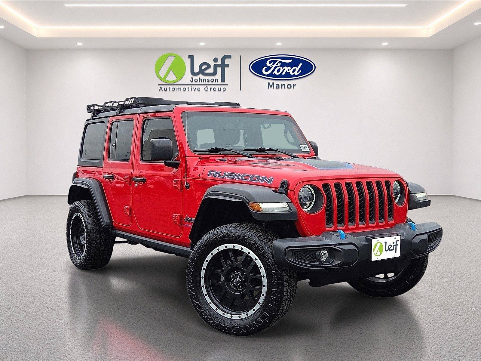 Used 2023 Jeep Wrangler Unlimited Rubicon 4xe AWD/4WD image 1