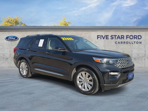 Certified 2023 Ford Explorer Limited w/ Limited Technology Package RWD image 2