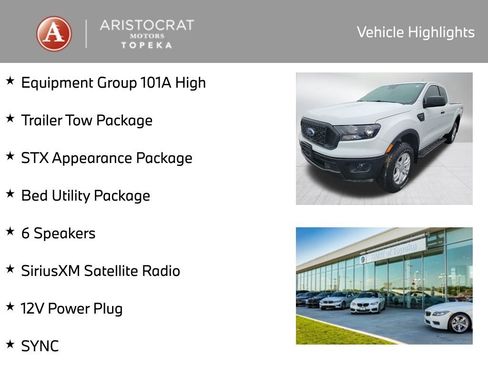 Used 2021 Ford Ranger XL w/ Equipment Group 101A High image 2