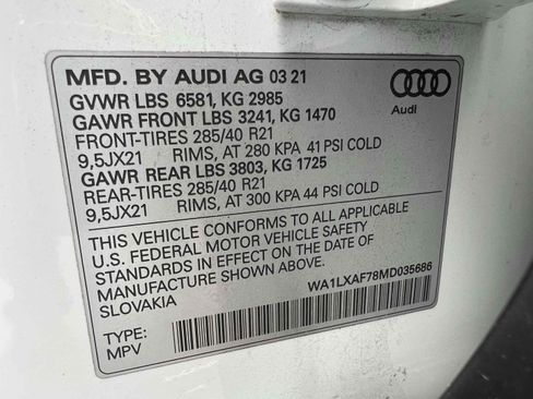 Used 2021 Audi Q7 3.0T Premium Plus w/ Premium Plus Package image 15