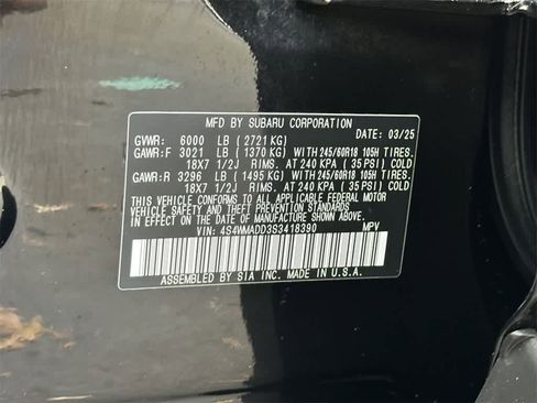 Certified 2025 Subaru Ascent Premium image 21