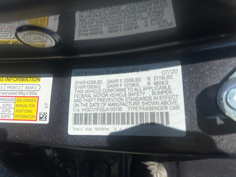 Used 2020 Honda Accord EX-L image 39