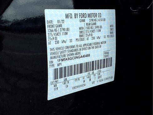 Used 2022 Ford Explorer ST w/ Equipment Group 401A AWD/4WD image 25