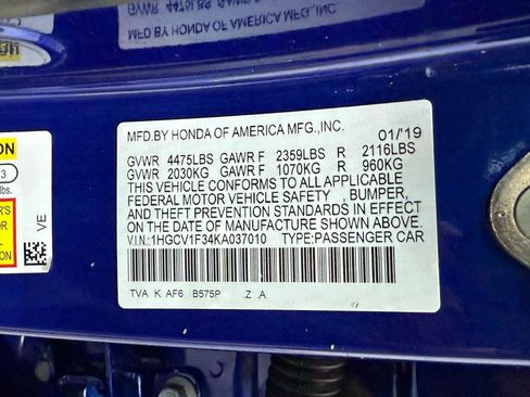 Used 2019 Honda Accord Sport image 50