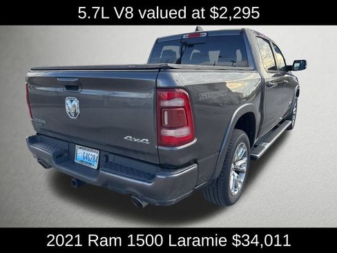Used 2021 RAM 1500 Laramie w/ Sport Appearance Package image 3
