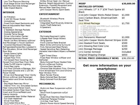 Used 2016 MINI Cooper John Cooper Works image 24