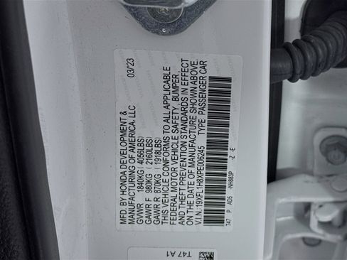 Certified 2023 Honda Civic Sport Touring image 33