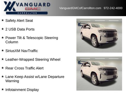 Used 2021 Chevrolet Tahoe High Country w/ Premium Package AWD/4WD image 11