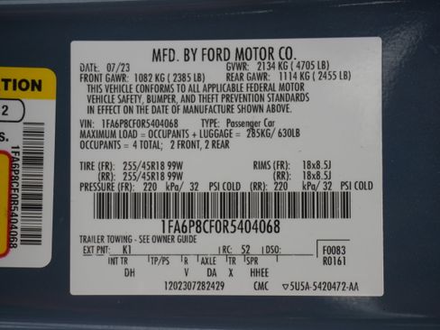 Used 2024 Ford Mustang GT RWD image 32