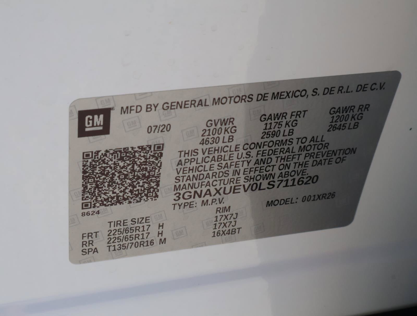 Used 2020 Chevrolet Equinox LT AWD/4WD image 21