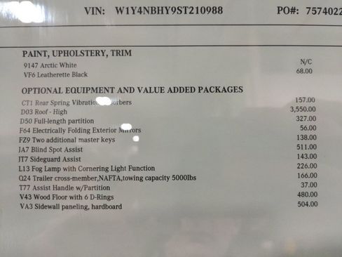 New 2025 Mercedes-Benz Sprinter 2500 image 16