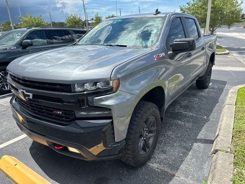 Used 2021 Chevrolet Silverado 1500 LT Trail Boss w/ Bed Protection Package AWD/4WD image 2