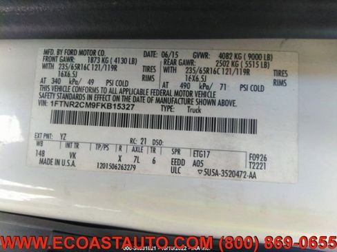 Used 2015 Ford Transit 250 148 Medium Roof image 10