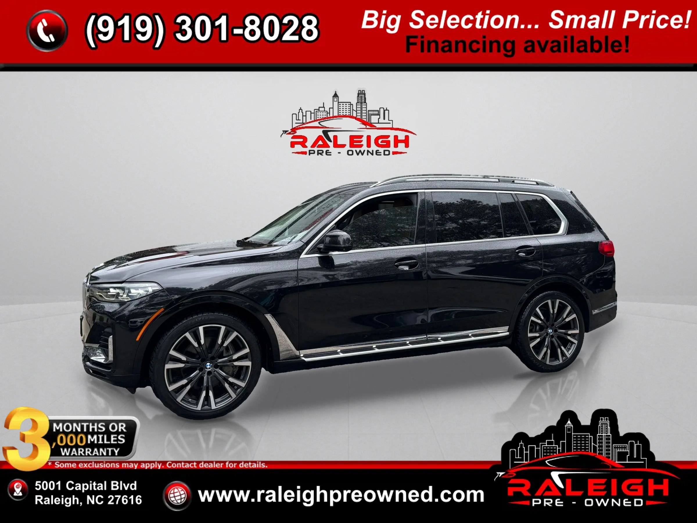 Used 2019 BMW X7 xDrive50i w/ Premium Package AWD/4WD image 1