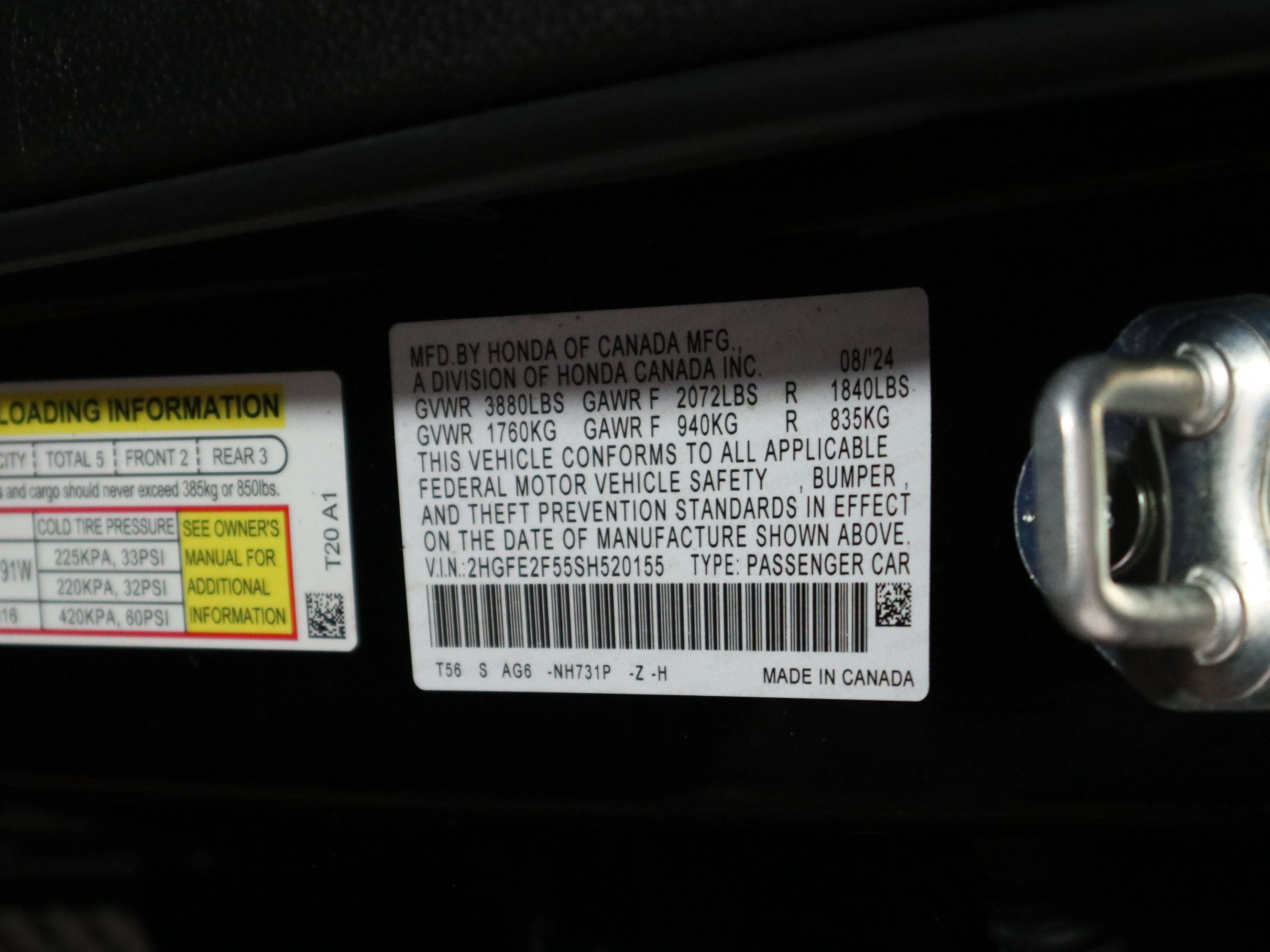 Used 2025 Honda Civic Sport image 36