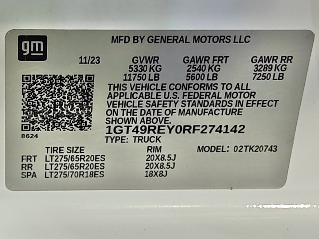 Used 2024 GMC Sierra 2500 Denali w/ Denali Reserve Package AWD/4WD image 82