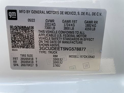 Used 2022 Chevrolet Silverado 1500 RST w/ Convenience Package II AWD/4WD image 11