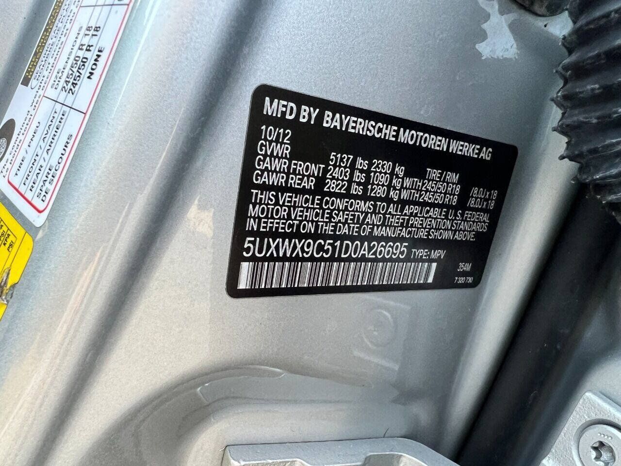 Used 2013 BMW X3 xDrive28i AWD/4WD image 38