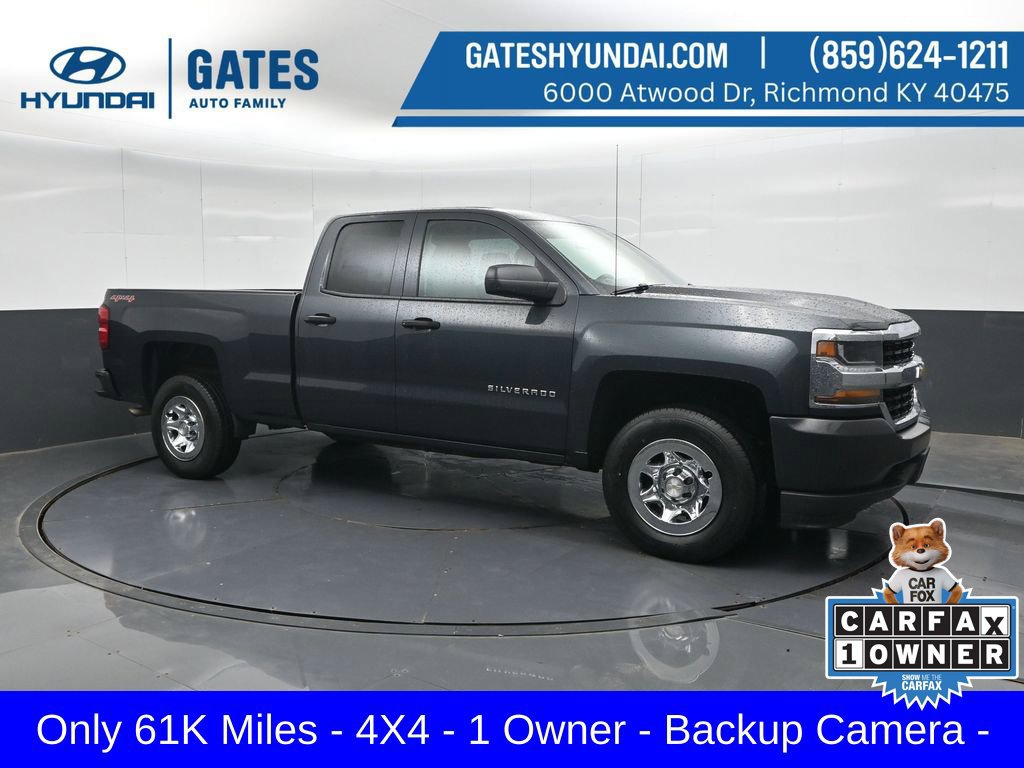 Used 2017 Chevrolet Silverado 1500 W/T AWD/4WD image 1