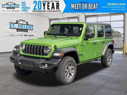 New 2025 Jeep Wrangler Sport S