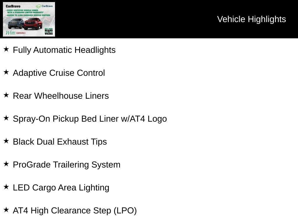 Certified 2021 GMC Sierra 1500 AT4 w/ AT4 Premium Package AWD/4WD image 8