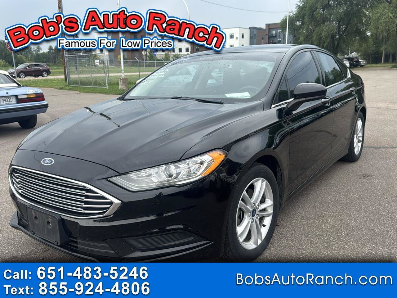 Used 2018 Ford Fusion SE w/ Fusion SE Technology Package FWD image 1