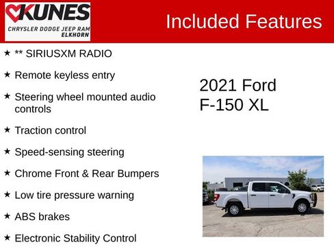 Used 2021 Ford F150 XL w/ Trailer Tow Package image 3