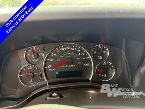 New 2026 Chevrolet Express 2500 RWD image 15