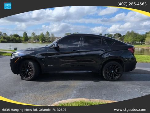 Used 2018 BMW X6 xDrive50i w/ M Sport Package AWD/4WD image 2