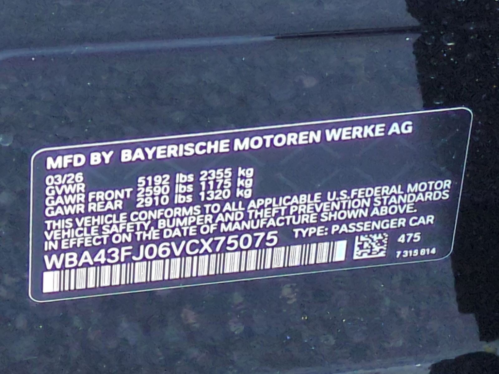 Certified 2027 BMW 530i w/ M Sport Package RWD image 34
